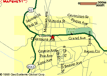Cloudcroft Visitor's Guide Map