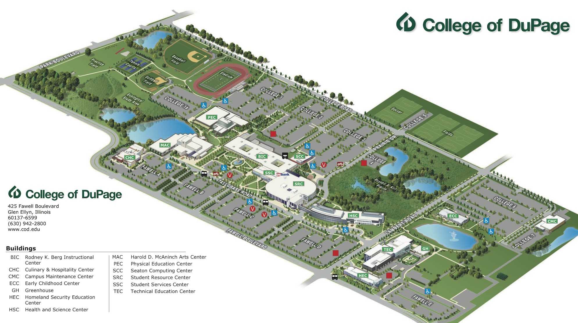 Your campus map – The Courier