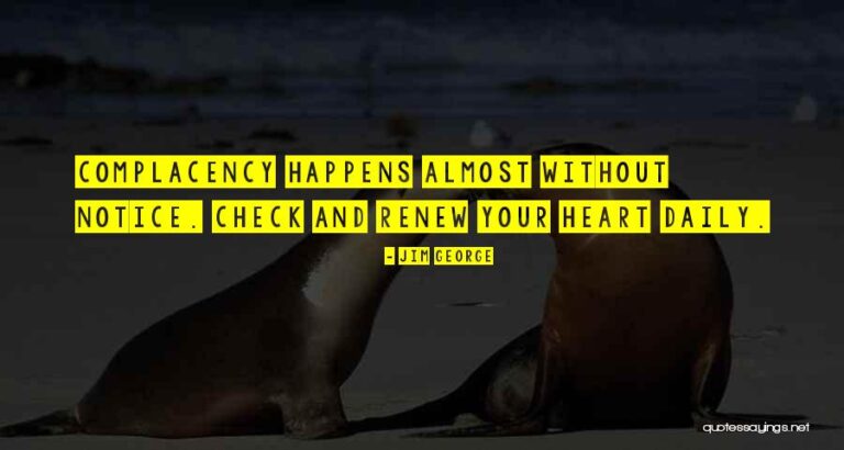 What Does Complacency Mean In The Bible