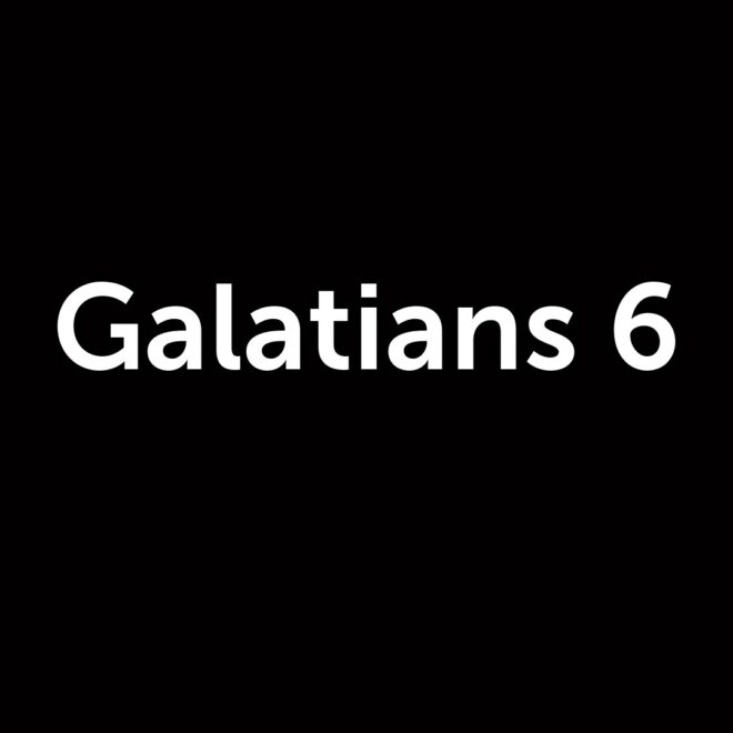 What Does Galatians 6 6 Mean