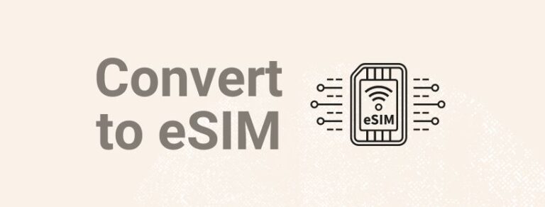 What Does Convert To Esim Mean