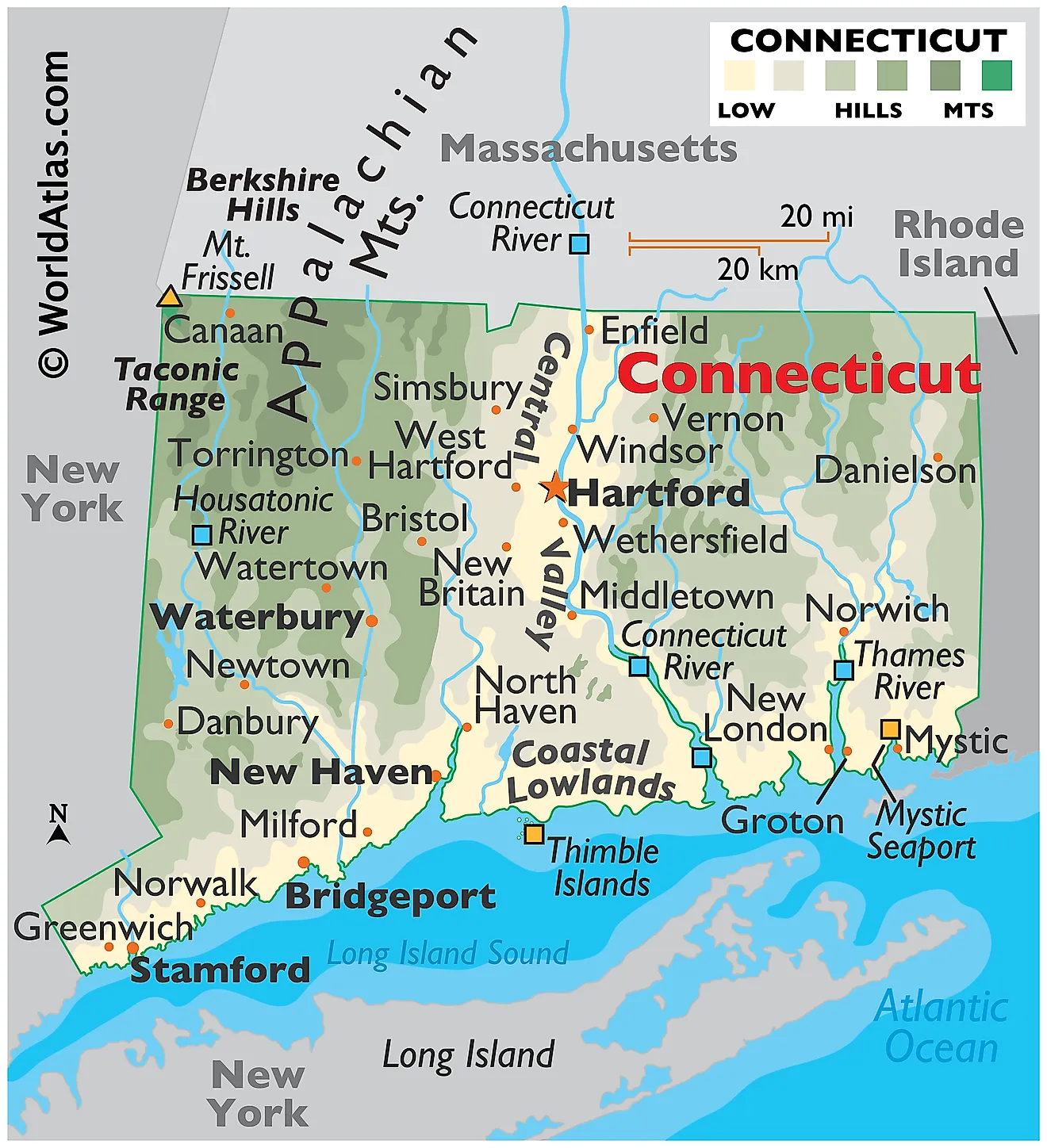 Comprehensive Look At Connecticut’s Shoreline Map