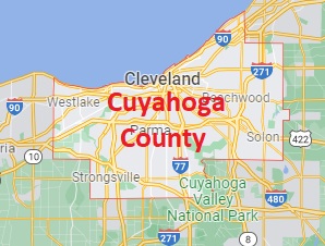 Cuyahoga County Map 2024