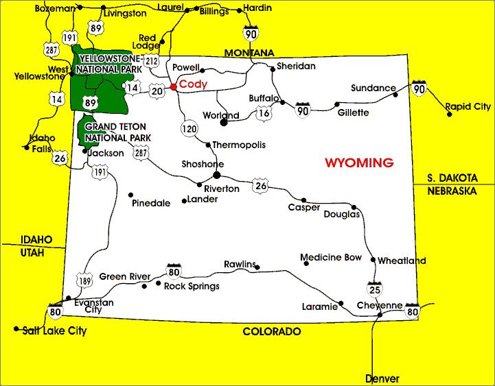 Photos of Cody Wyoming