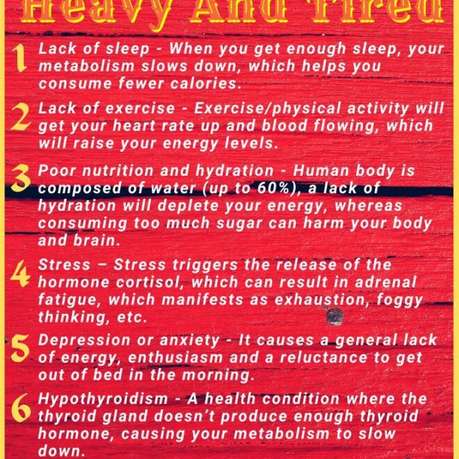 What Does It Mean When Your Body Feels Heavy