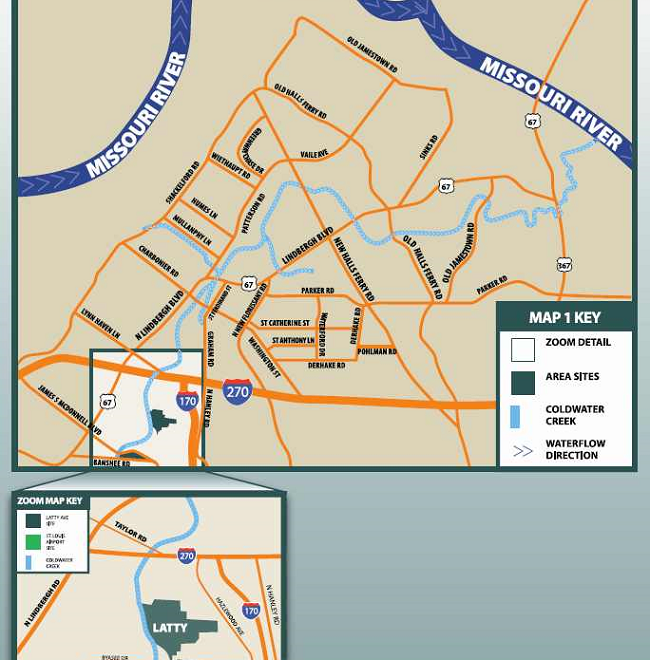 Map Of Coldwater Creek