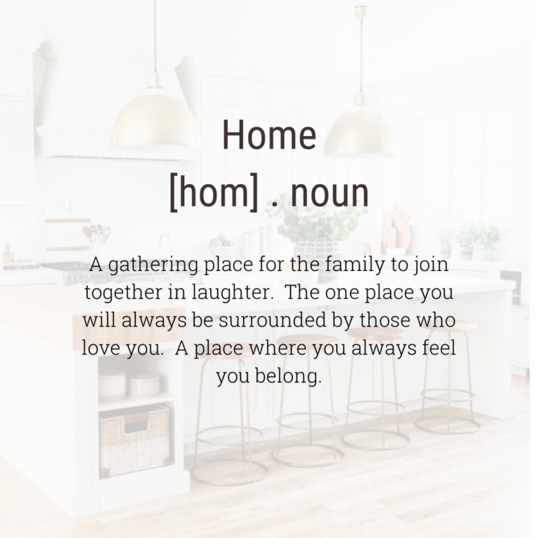 What Does Home Mean To You
