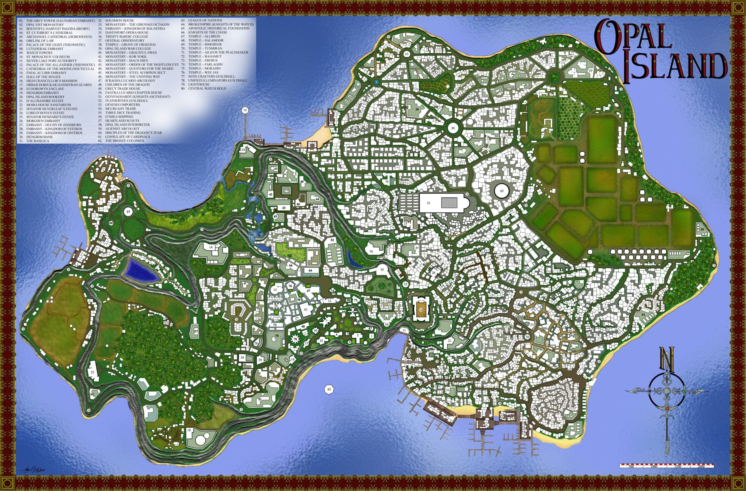 City Island Map - Interactive Guide
