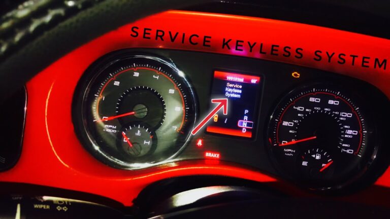 What Does Service Keyless System Mean