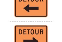 What Does This Sign Mean Detour