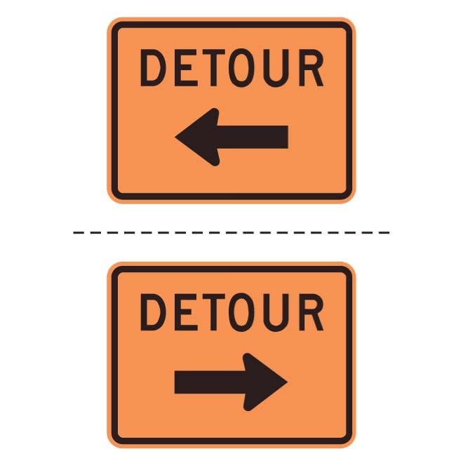 What Does This Sign Mean Detour