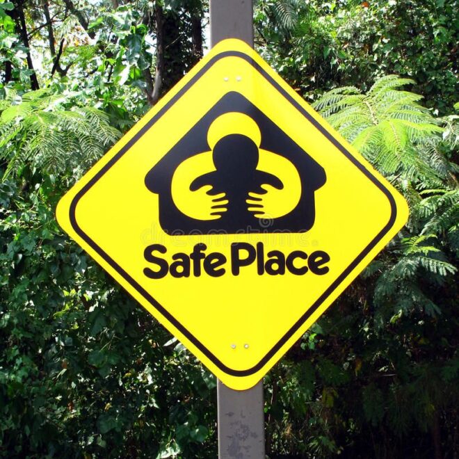 What Does A Safe Place Sign Mean