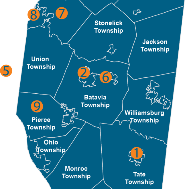 Map Of Clermont County