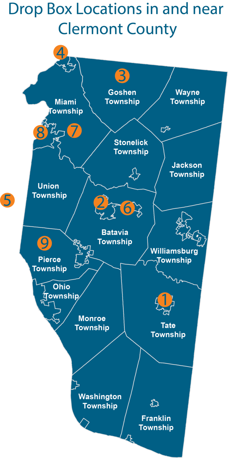 Map Of Clermont County