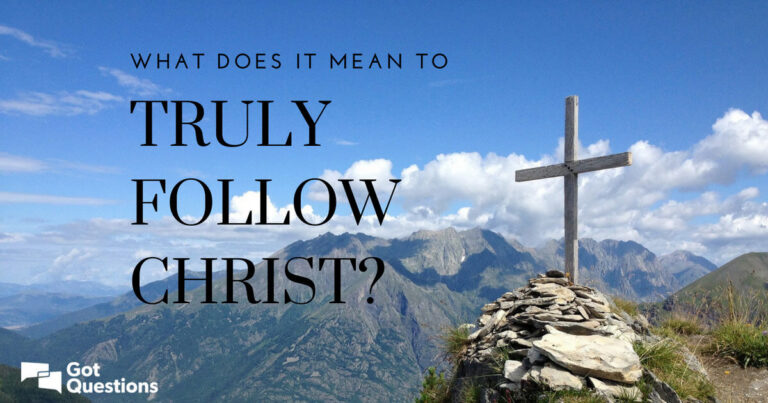 What Does It Mean To Follow Christ