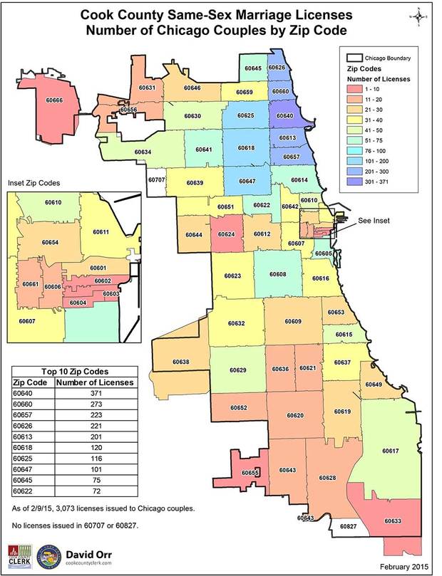 Comprehensive Zip Code Map Chicago