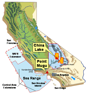 China Lake Ca Map