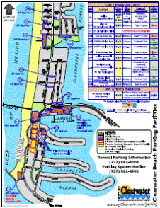 World Map Clearwater Beach Hotels