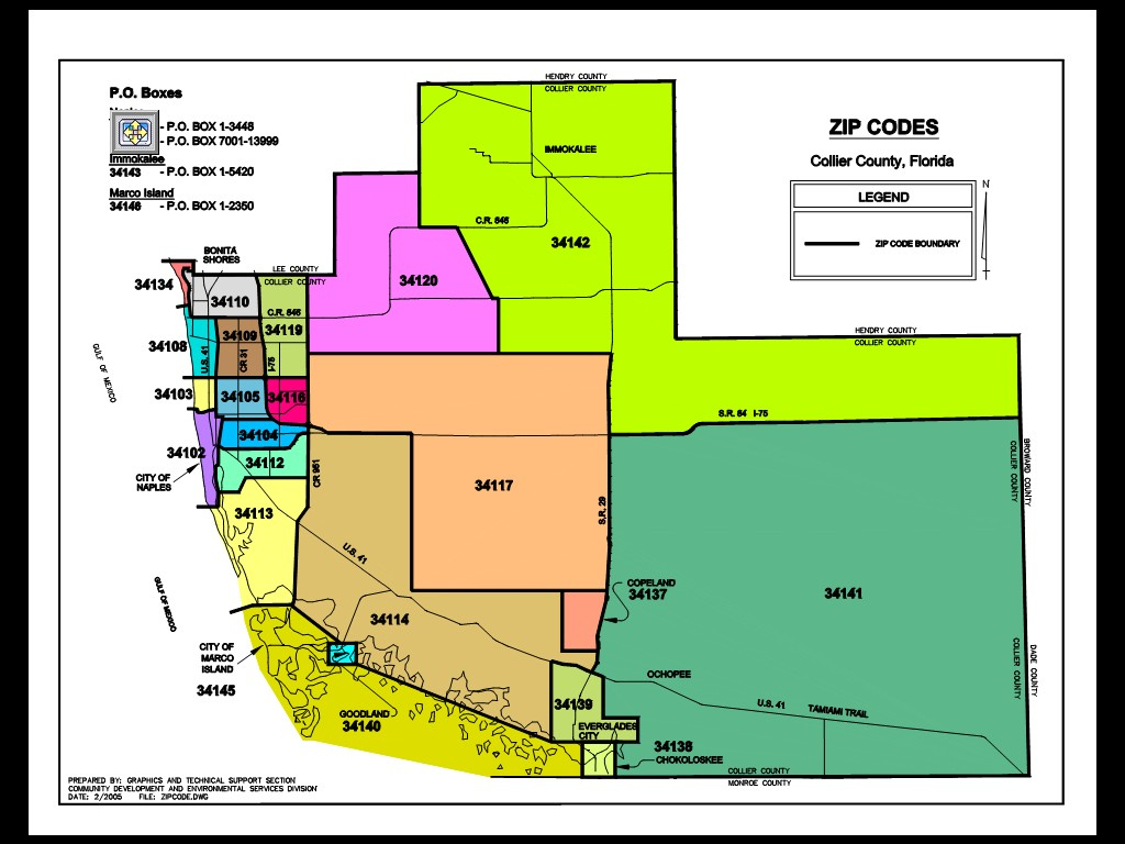 Collier County Florida Map - Printable Maps