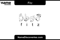 What Fitz Or Ovic Mean In Names Nyt