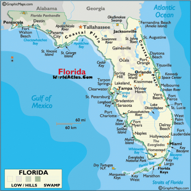Map Of Gulf Beaches In Florida
