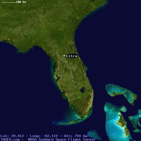 Map Of Citra Florida | Draw A Topographic Map