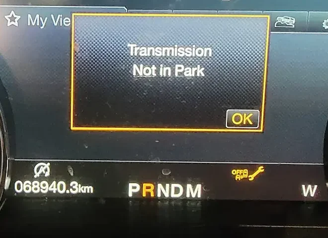 What Does Transmission Not In Park Mean