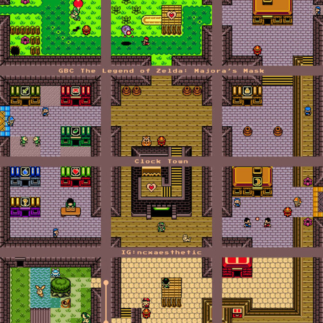 Map Of Clock Town