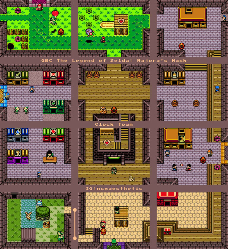 Map Of Clock Town