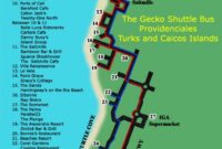 Map Of Grace Bay Hotels