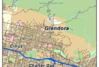 Map Of Glendora
