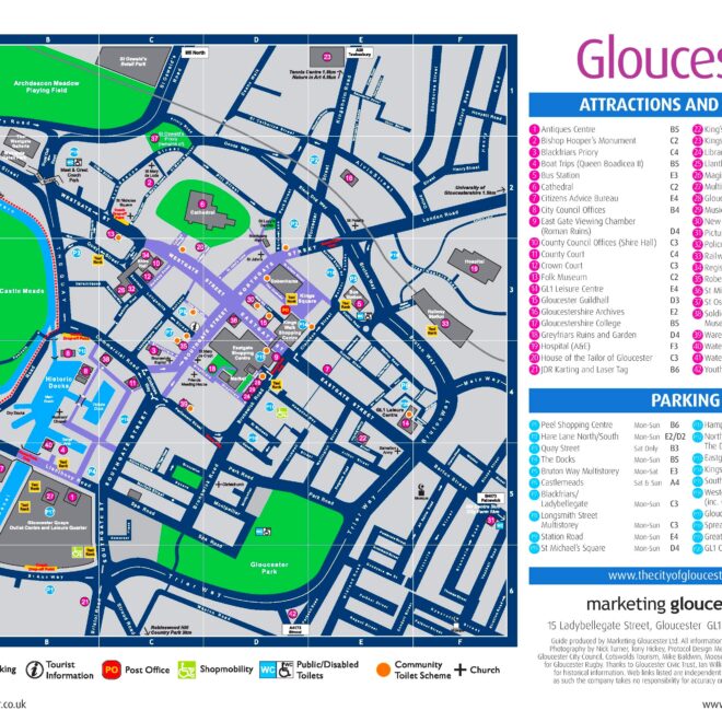 Map Of Gloucester