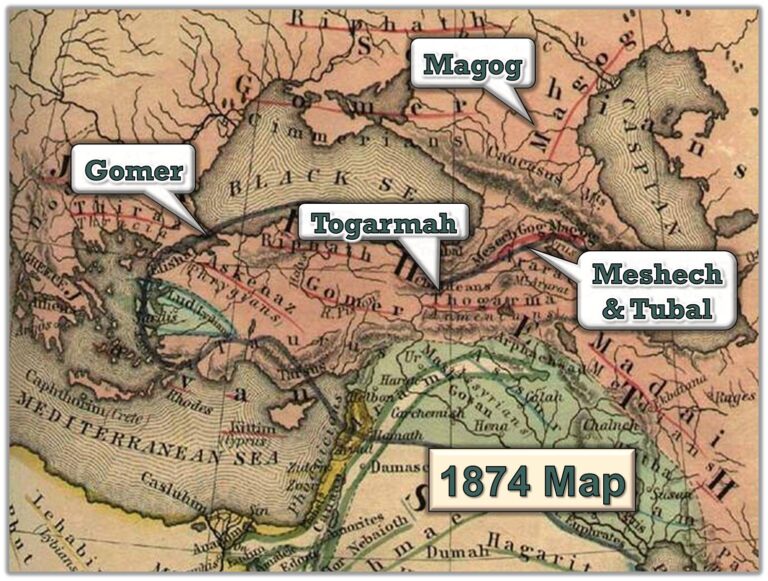 Map Of Gog And Magog