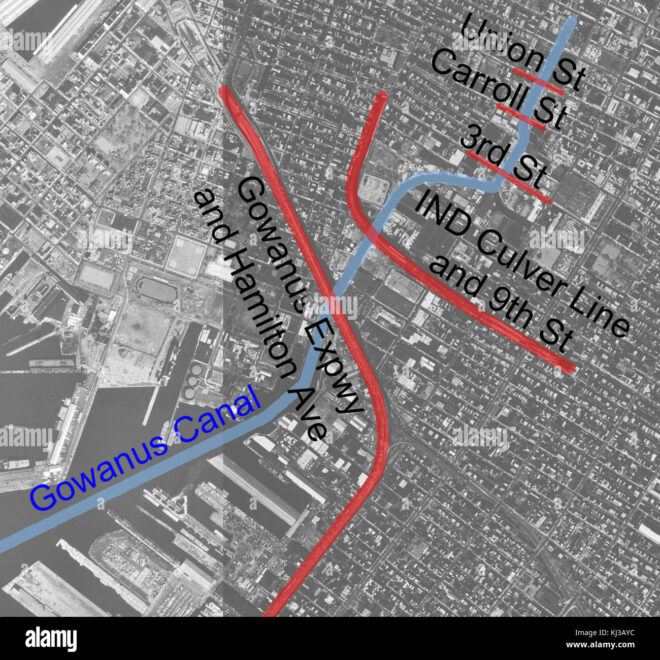 Map Of Gowanus Canal