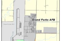 Map Of Grand Forks Afb