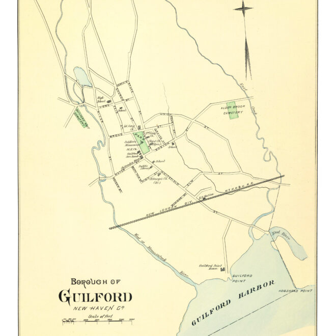 Map Of Guilford Ct