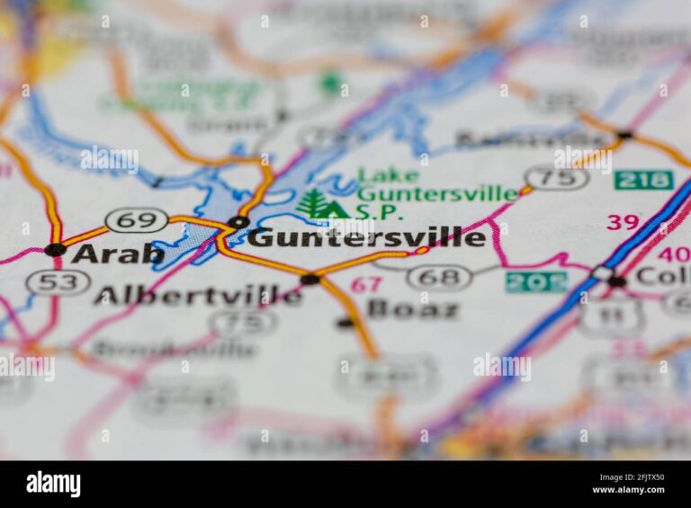 Map Of Guntersville