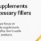 What Do Clean Supplements Mean