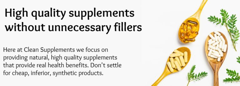 What Do Clean Supplements Mean