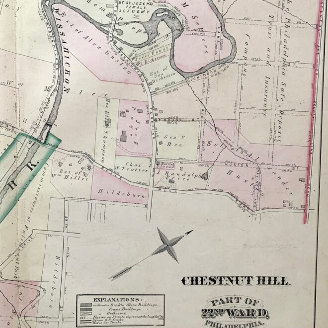 Map Of Chestnut Hill Philadelphia