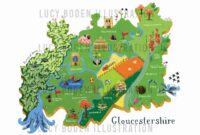 Map Of Glos