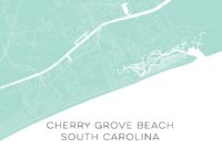 Map Of Cherry Grove South Carolina