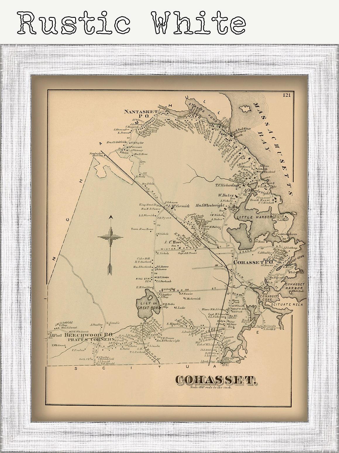Cohasset Map