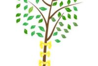 What Does Yellow Ribbon Around Tree Mean
