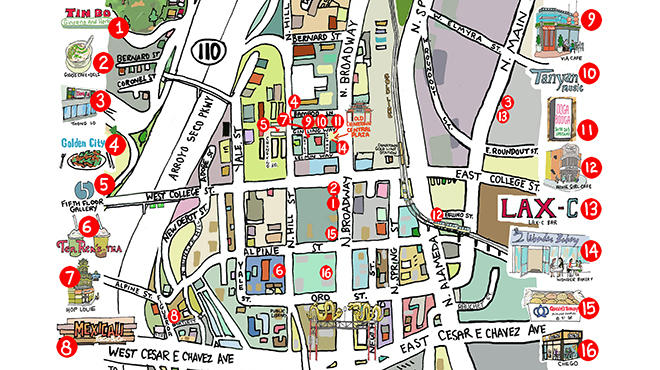 Chinatown Attractions Map