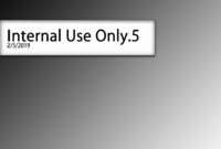 What Does Internal Only Mean