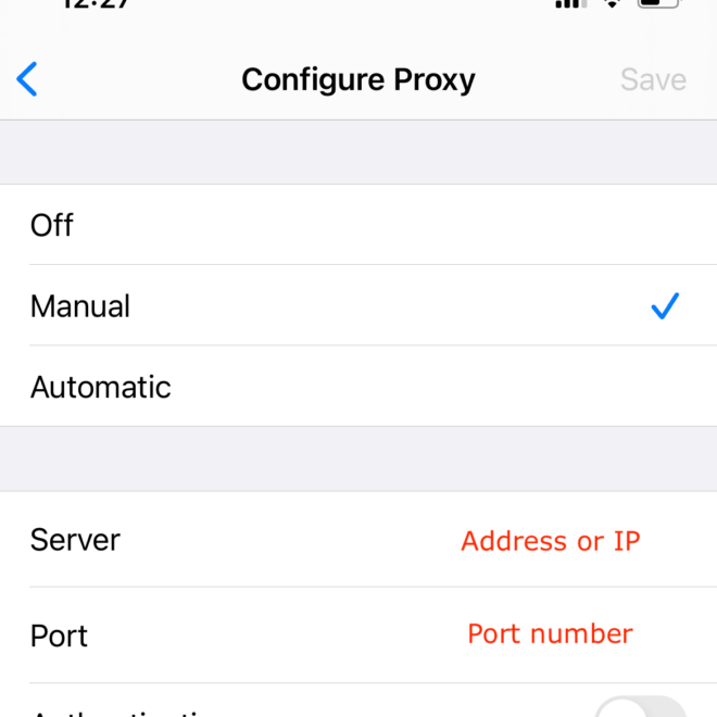 What Does Configure Proxy Mean On Iphone