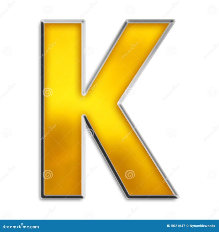 What Does K Mean In Gold