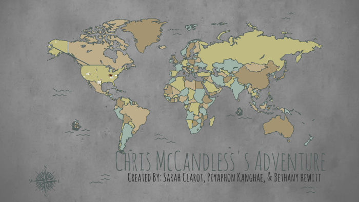 Chris McCandless Visual Summary Map