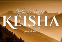 What Does Keisha Mean